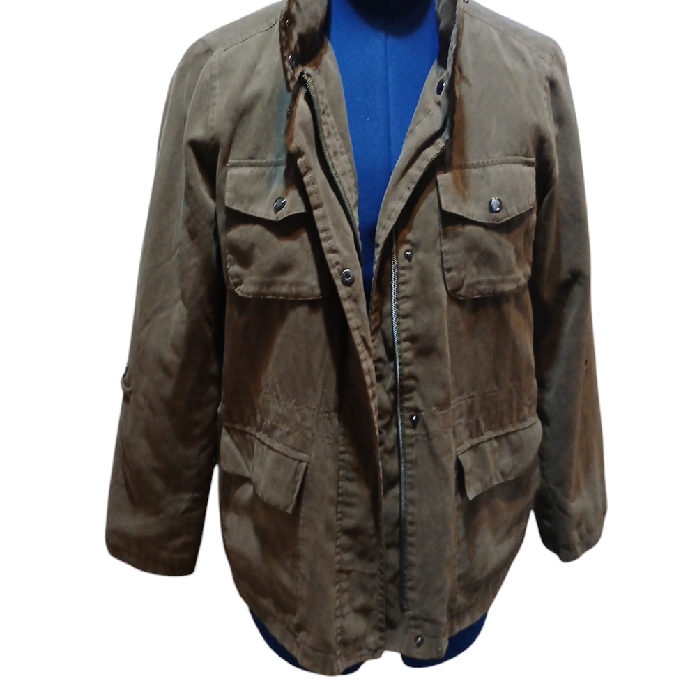 Stylish Brown Utility Jacket